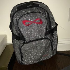 -NEW- NFINITY SPARKLE BACKPACK (RED LOGO)